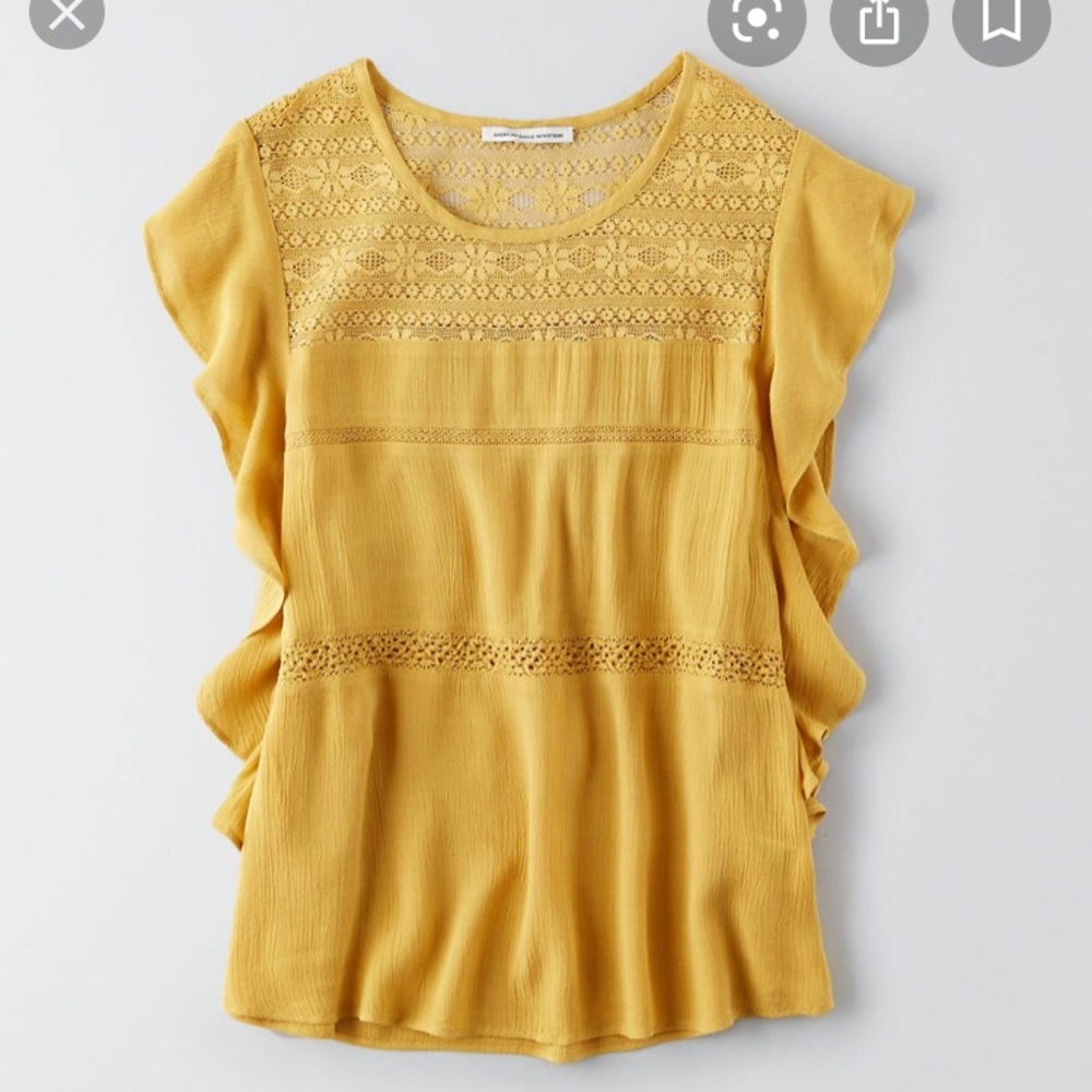 American Eagle Outfitters Boho Top - Size M
